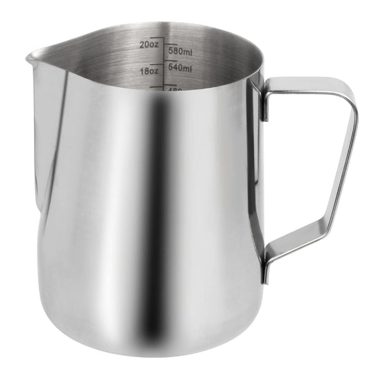 Hanmir Sliver Milk Frothing Pitchers 20OZ